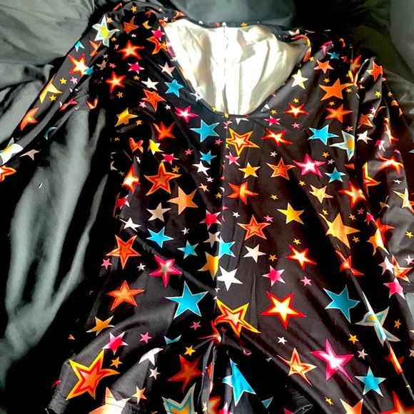 Star long sleeve short onesie - Picture 1 of 1